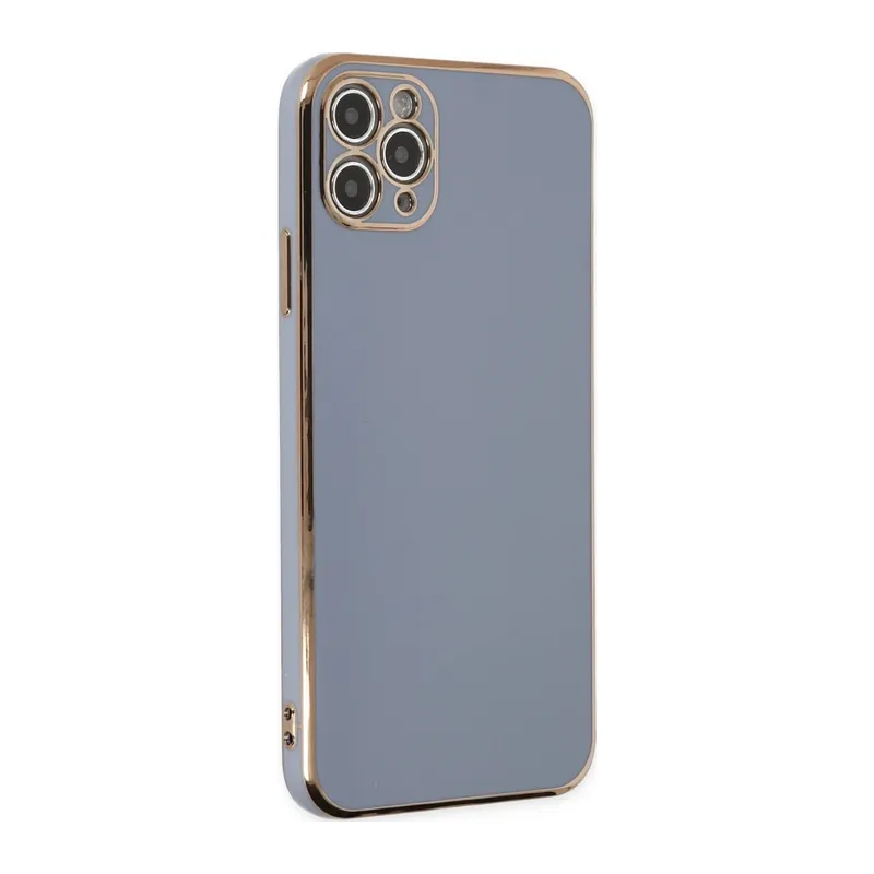 Apple iPhone 11 Pro Max Kılıf Volet Silikon - Mavi