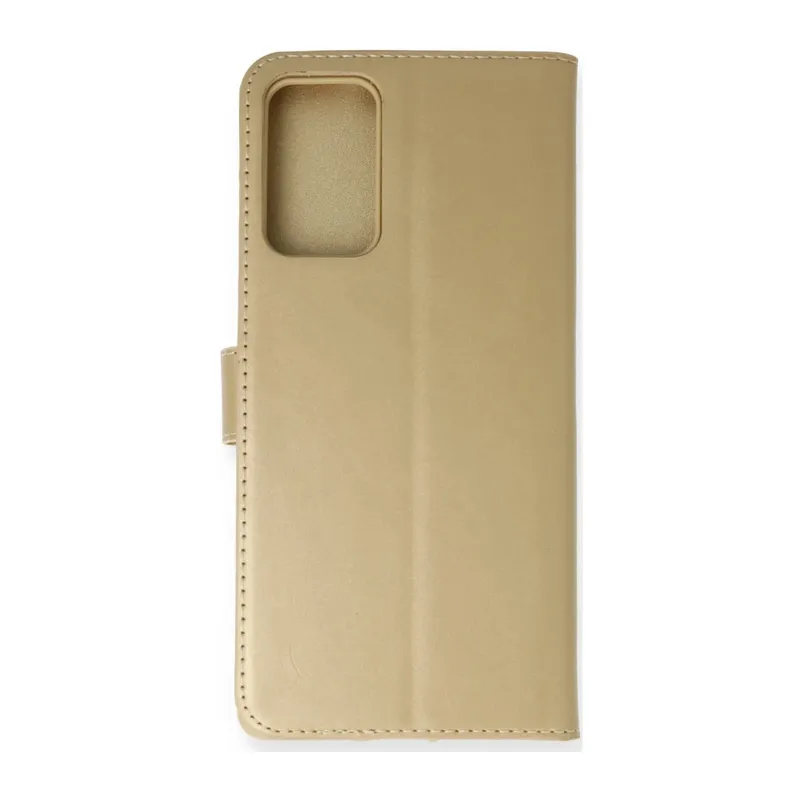 Samsung Galaxy Note 20 Kılıf Trend S Plus Kapaklı Kılıf - Gold