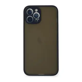 Apple iPhone 12 Pro Kılıf Montreal Silikon Kapak - Lacivert