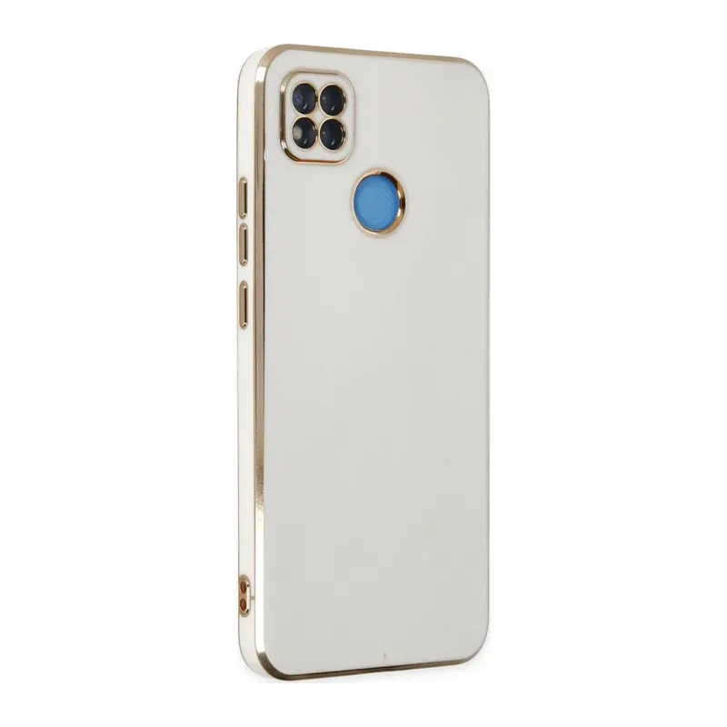 Xiaomi Redmi 9C Kılıf Volet Silikon - Beyaz