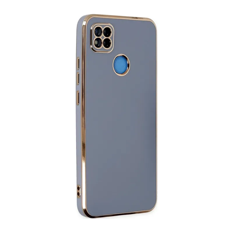 Xiaomi Redmi 9C Kılıf Volet Silikon - Mavi