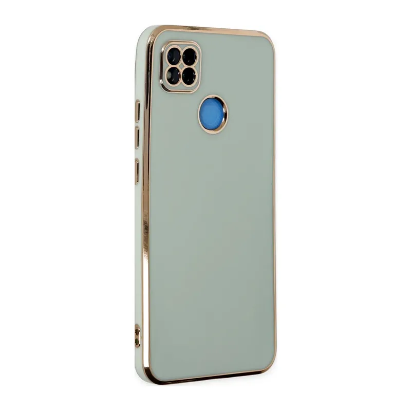 Xiaomi Redmi 9C Kılıf Volet Silikon - Açık Yeşil