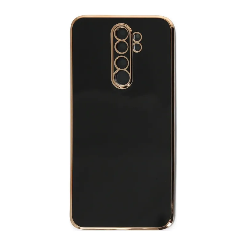 Xiaomi Redmi Note 8 Pro Kılıf Volet Silikon - Siyah