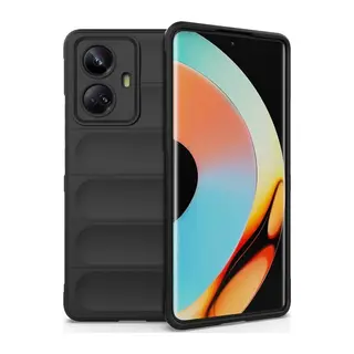 Realme 10 Pro 5G Kılıf Optimum Silikon - Siyah
