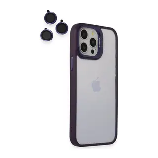 Joko Apple iPhone 14 Pro Kılıf Roblox Lens Standlı Kapak - Mor