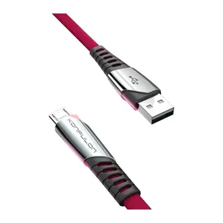 Konfulon DC16 Micro USB Kablo 1M 2.4A - Kırmızı