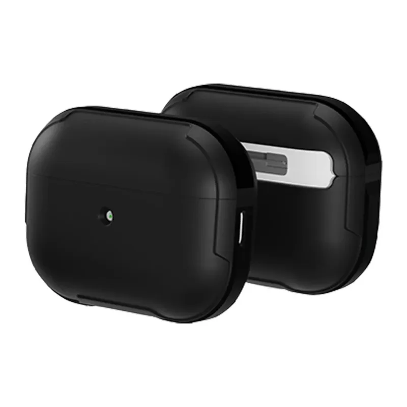 Movenchy Apple Airpods 3 (3.nesil) MO-A8 Armor Kılıf - Siyah