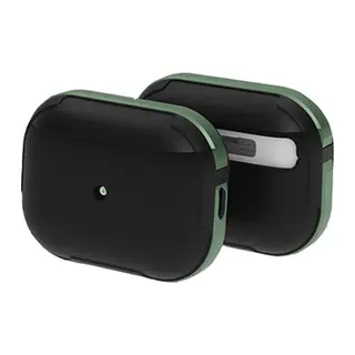 Movenchy Apple Airpods 3 (3.nesil) MO-A8 Armor Kılıf - Koyu Yeşil