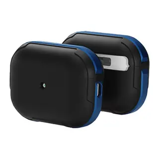 Movenchy Apple Airpods Pro 2 (2.nesil) MO-A8 Armor Kılıf - Lacivert