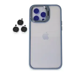 Joko Apple iPhone 14 Pro Kılıf Roblox Lens Standlı Kapak - Sierra Blue