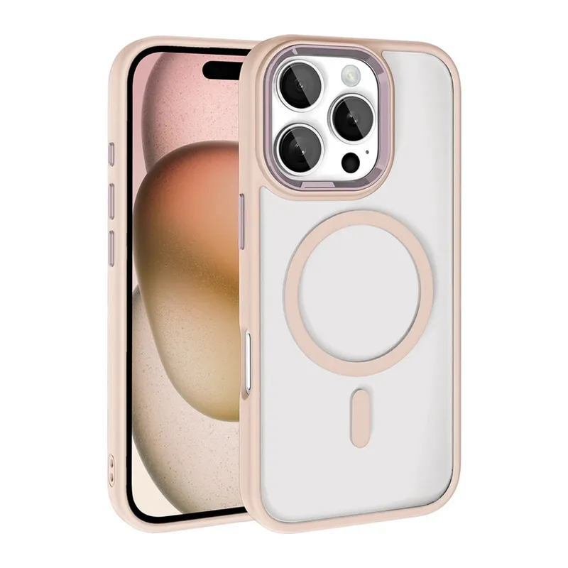Joko Apple iPhone 16 Pro Max Terea Magsafe Kapak - Pembe