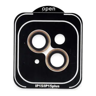 Joko Apple iPhone 15 PVD Metal Kamera Lens - Turuncu