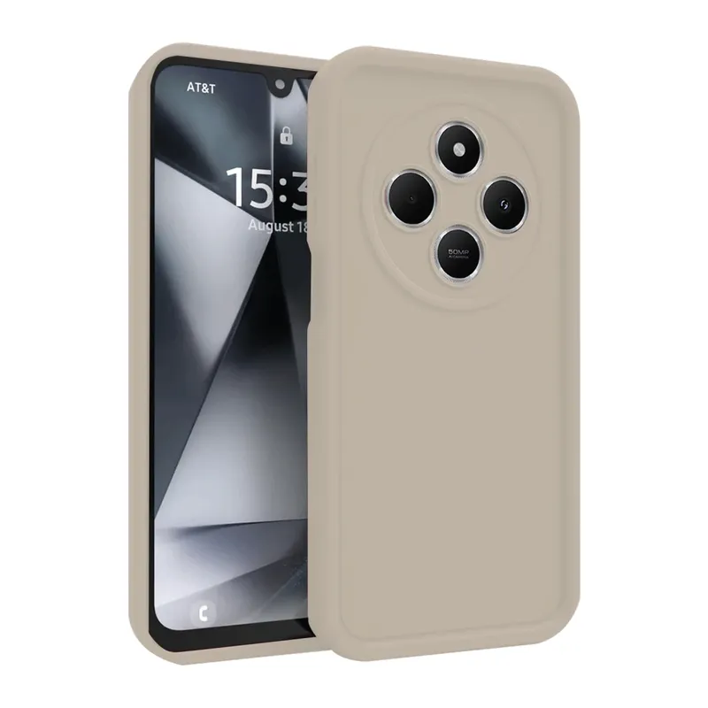 Xiaomi Redmi 14C Kılıf Viera Silikon - Krem