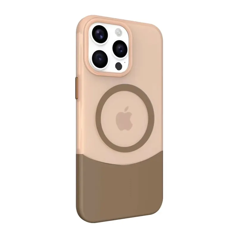 Joko Apple iPhone 15 Pro Max PC Suit Magsafe Kapak - Kahverengi