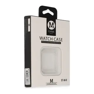 Movenchy Apple Watch Ultra 49mm Bondy Kasa Koruyucu - Beyaz