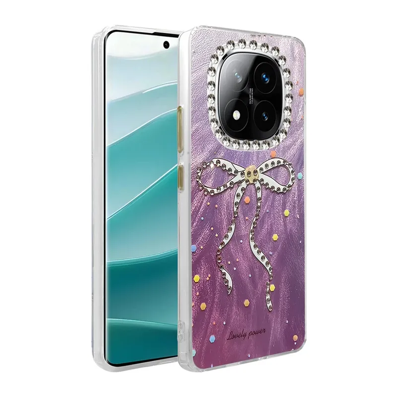 Xiaomi Redmi Note 14 Pro 5G Kılıf Blade Aynalı Desenli Kapak - Desen 1