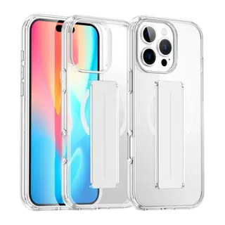 Joko Apple iPhone 16 Pro Kılıf Alfa Magsafe Standlı Kapak - Şeffaf