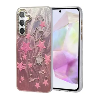 Samsung Galaxy A35 5G Kılıf Blade Aynalı Desenli Kapak - Desen 7