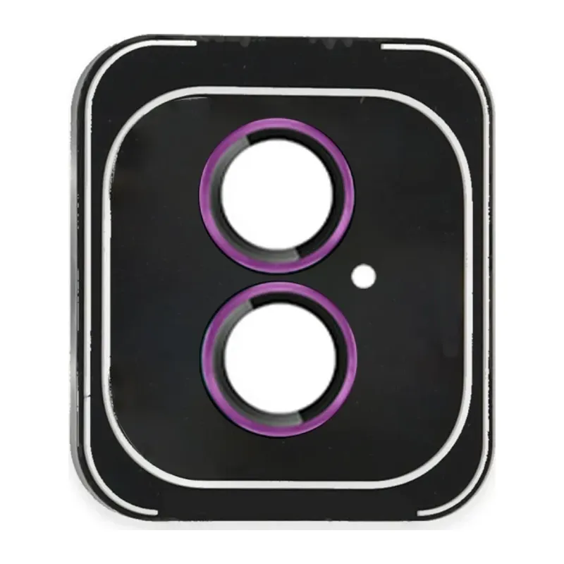 Joko Apple iPhone 16 PVD Metal Kamera Lens - Pembe