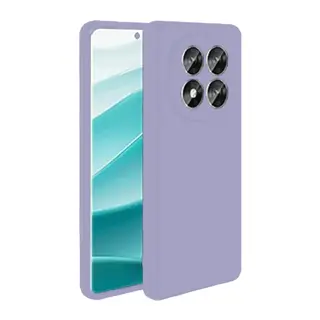 Xiaomi Redmi Note 14 Pro 4G Kılıf First Silikon - Lila