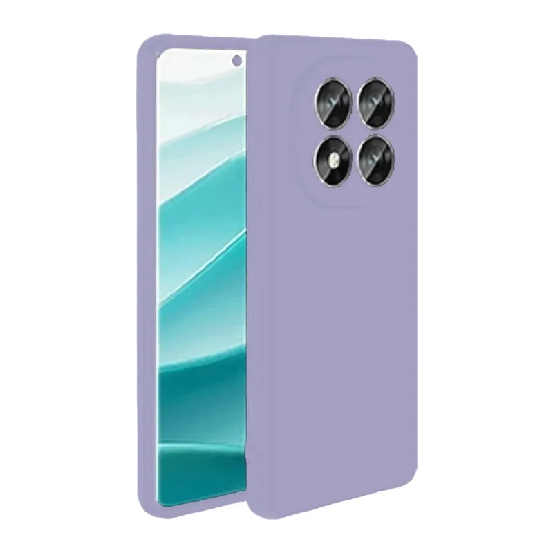 Xiaomi Redmi Note 14 Pro 4G Kılıf First Silikon - Lila