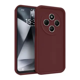 Xiaomi Redmi 14C Kılıf Viera Silikon - Bordo
