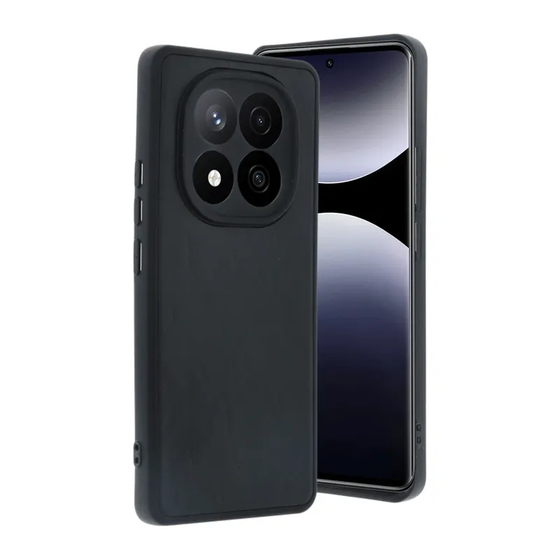 Xiaomi Redmi Note 14 Pro 4G Kılıf Aras Deri Kapak - Siyah
