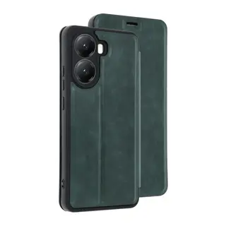 Xiaomi Poco X7 Pro Kılıf Flip Cover - Koyu Yeşil