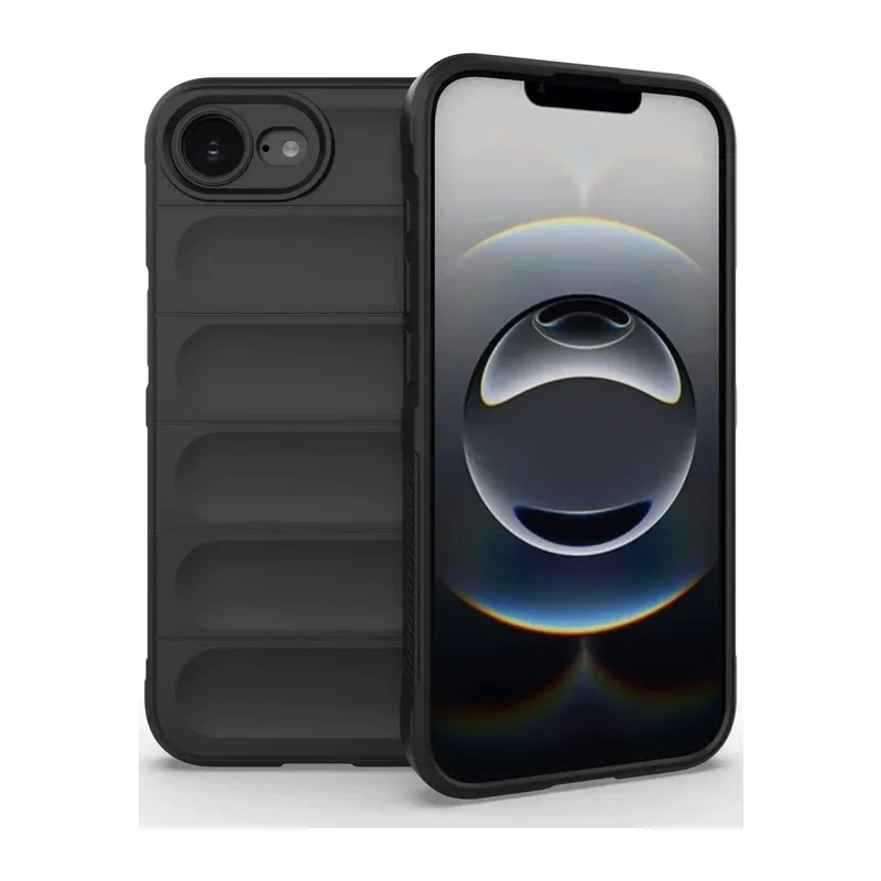 Apple iPhone 16E Kılıf Optimum Silikon - Siyah