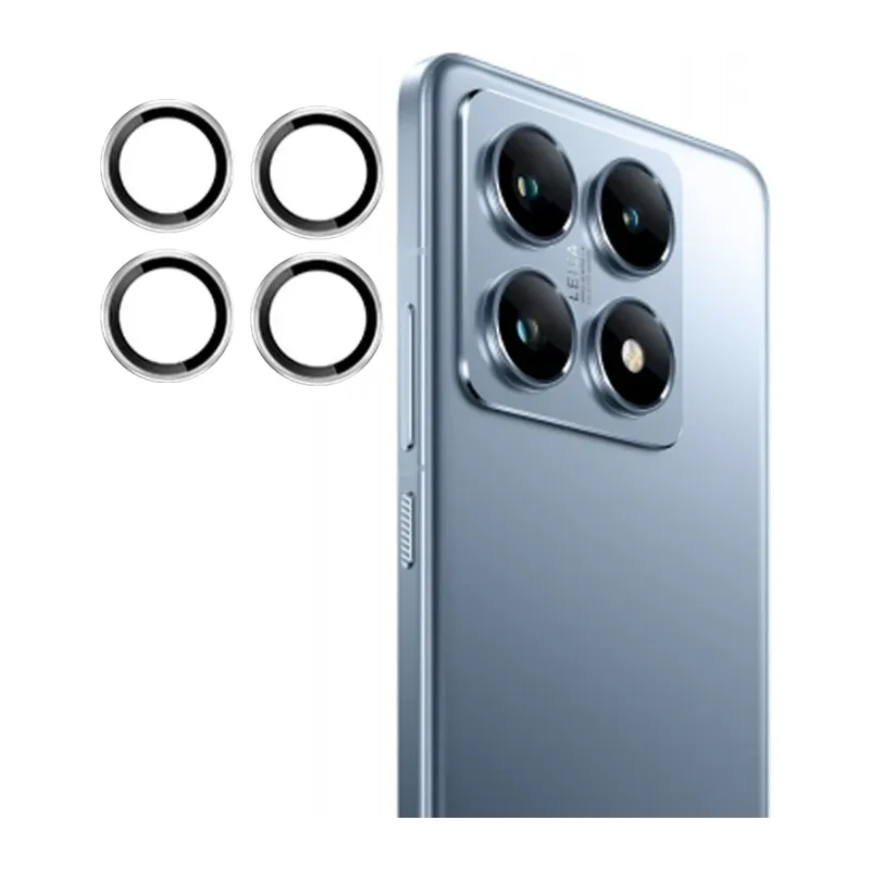 Joko Xiaomi Mi 14T Pro PVD Metal Kamera Lens - Gümüş