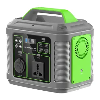 Konfulon CN04 Powerbank 300W 60.000 mAh 5W Led Işıklı Kamp Şarj PD 60W - Gri