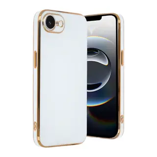 Apple iPhone 16E Kılıf Volet Silikon - Beyaz