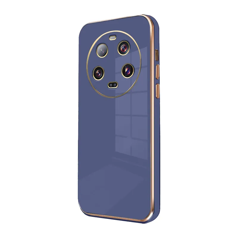 Xiaomi Mi 14 Ultra Kılıf Volet Silikon - Mavi