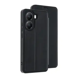 Xiaomi Poco X7 Pro Kılıf Flip Cover - Siyah