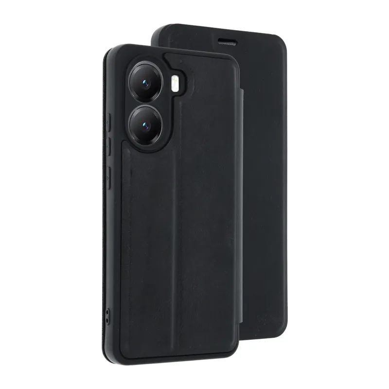 Xiaomi Poco X7 Pro Kılıf Flip Cover - Siyah