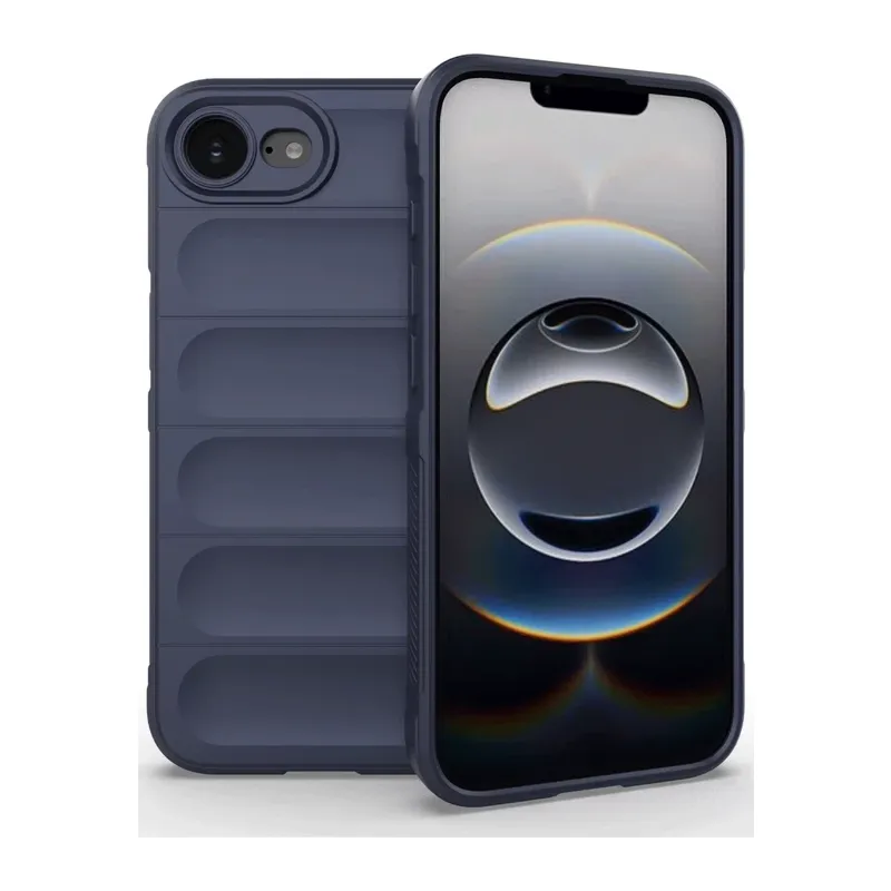 Apple iPhone 16E Kılıf Optimum Silikon - Lacivert