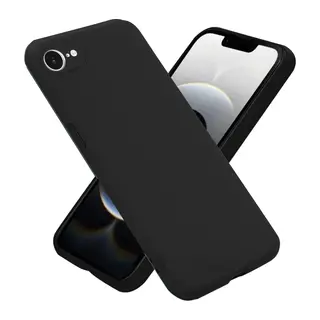 Apple iPhone 16E Kılıf First Silikon - Siyah