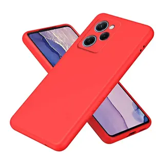 Xiaomi Poco X5 Pro 5G Nano içi Kadife Silikon - Kırmızı