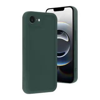 Apple iPhone 16E Kılıf Viera Silikon - Koyu Yeşil