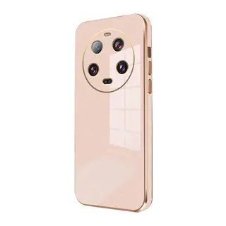 Xiaomi Mi 14 Ultra Kılıf Volet Silikon - Pembe