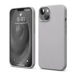 Apple iPhone 14 Kılıf First Silikon - Gri