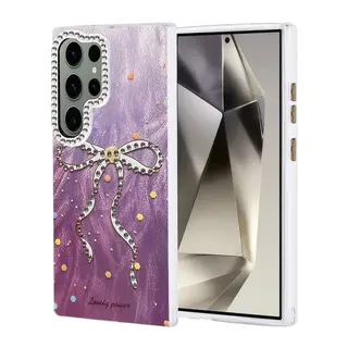Samsung Galaxy S23 Ultra Kılıf Blade Aynalı Desenli Kapak - Desen 1