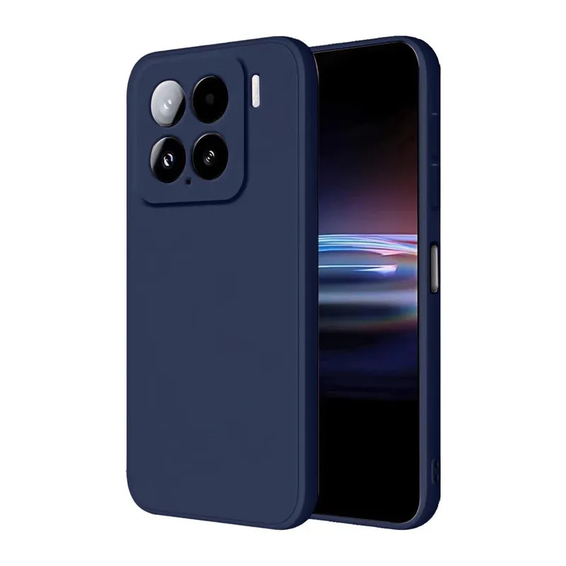 Xiaomi Mi 15 Pro Kılıf Nano içi Kadife Silikon - Lacivert