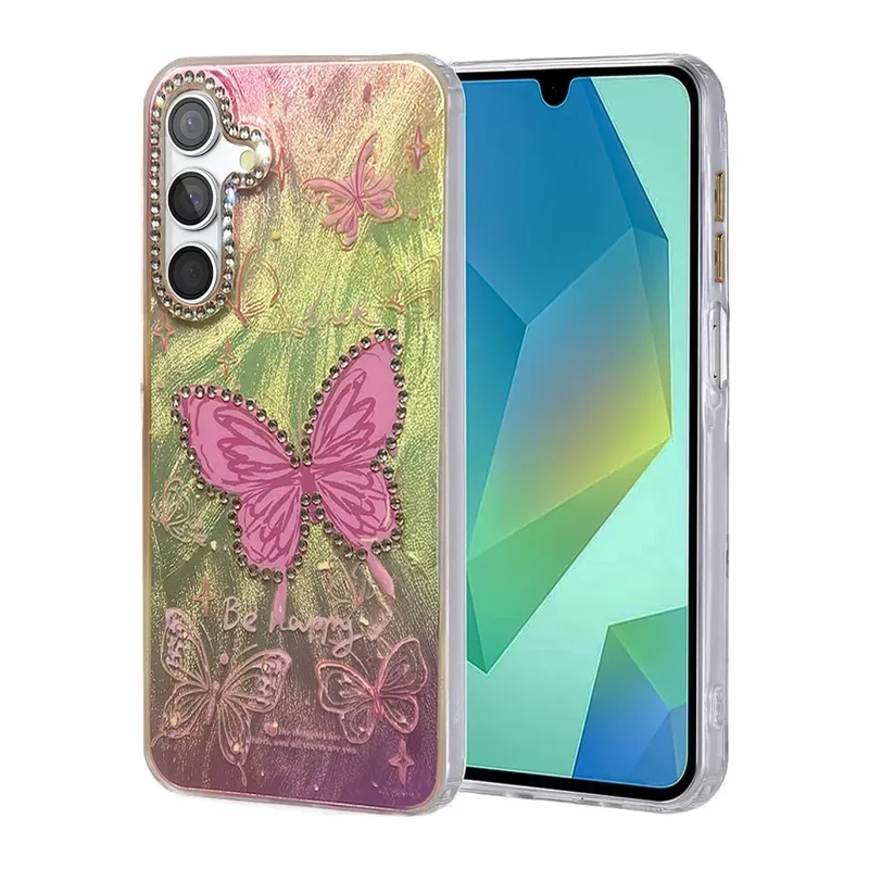 Samsung Galaxy A14 4G Kılıf Blade Aynalı Desenli Kapak - Desen 5