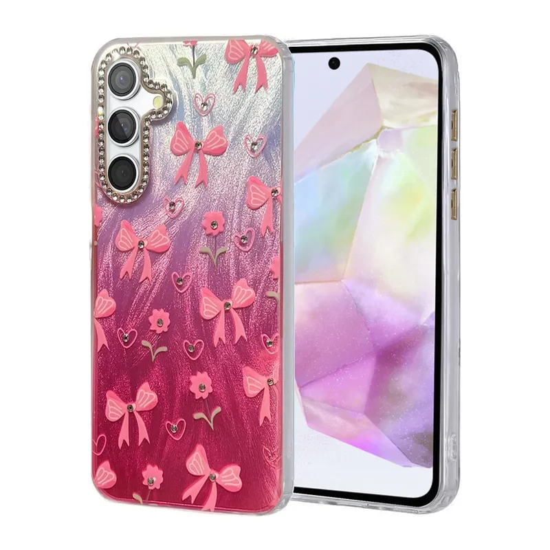 Samsung Galaxy A35 5G Kılıf Blade Aynalı Desenli Kapak - Desen 3