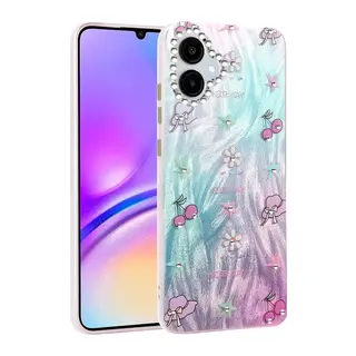 Samsung Galaxy A06 Kılıf Blade Aynalı Desenli Kapak - Desen 4