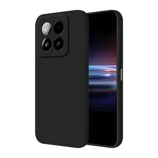 Xiaomi Mi 14T Pro Kılıf Nano içi Kadife Silikon - Siyah