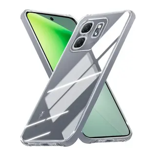 İnfinix Smart 9 Kılıf Lüx Şeffaf Silikon