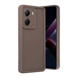 Xiaomi Poco X7 Pro Viera Silikon - Kahverengi