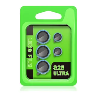 Samsung Galaxy S25 Ultra Raze Metal Kamera Lens - Mavi